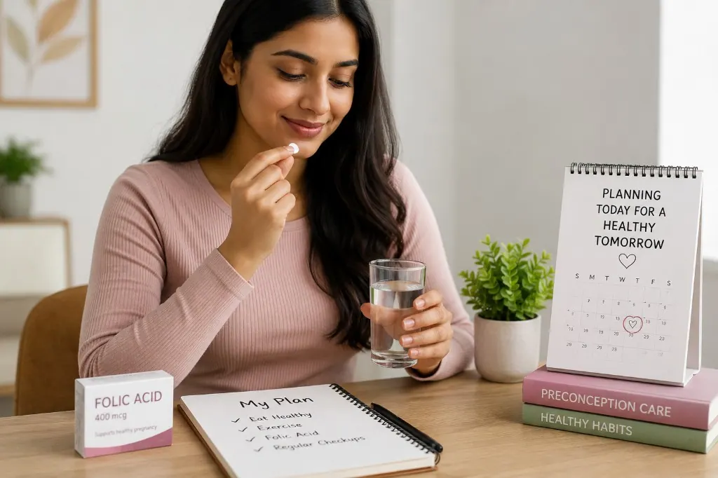 Planning a pregnancy? Start folic acid before the test turns positive